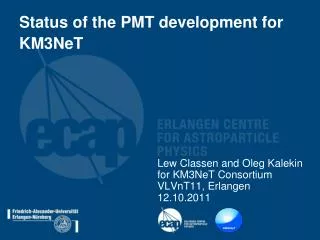 Status of the PMT development for KM3NeT