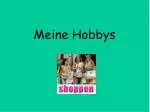 Meine Hobbys - slide 1