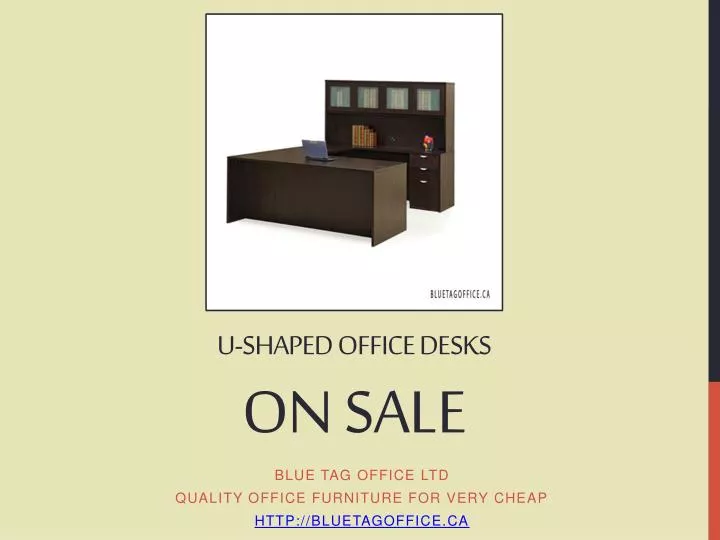 u shaped office desks on sale