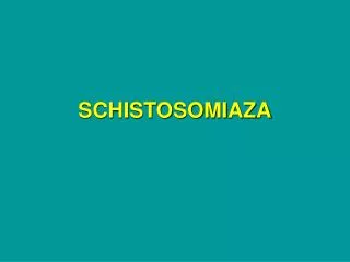 schistosomiaza