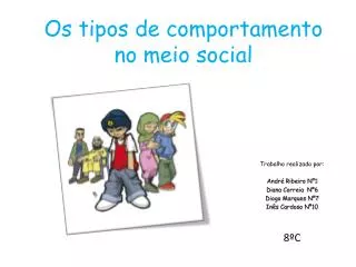 os tipos de comportamento no meio social