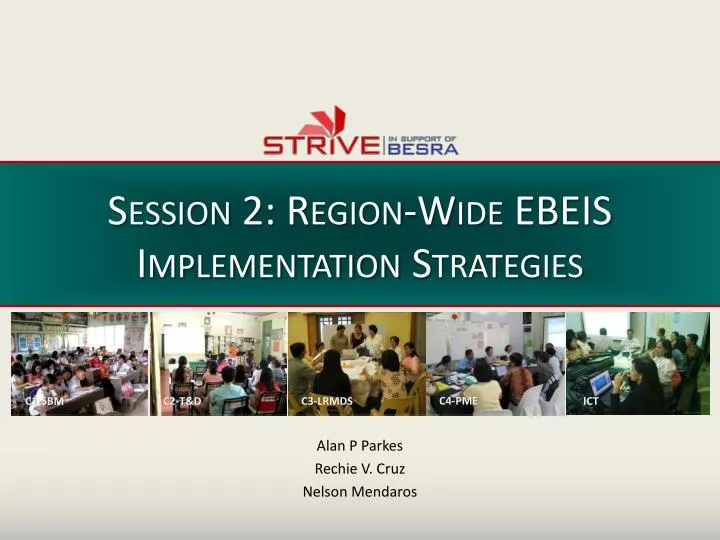 session 2 region wide ebeis implementation strategies