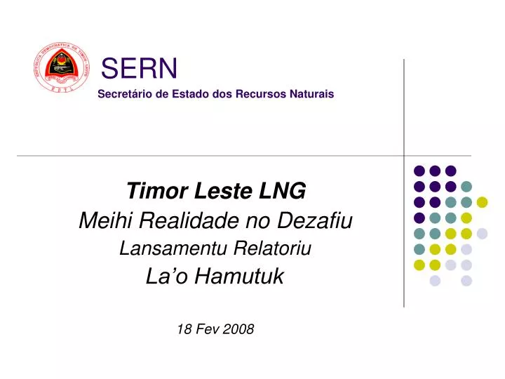 timor leste lng meihi realidade no dezafiu lansamentu relatoriu la o hamutuk 18 fev 2008