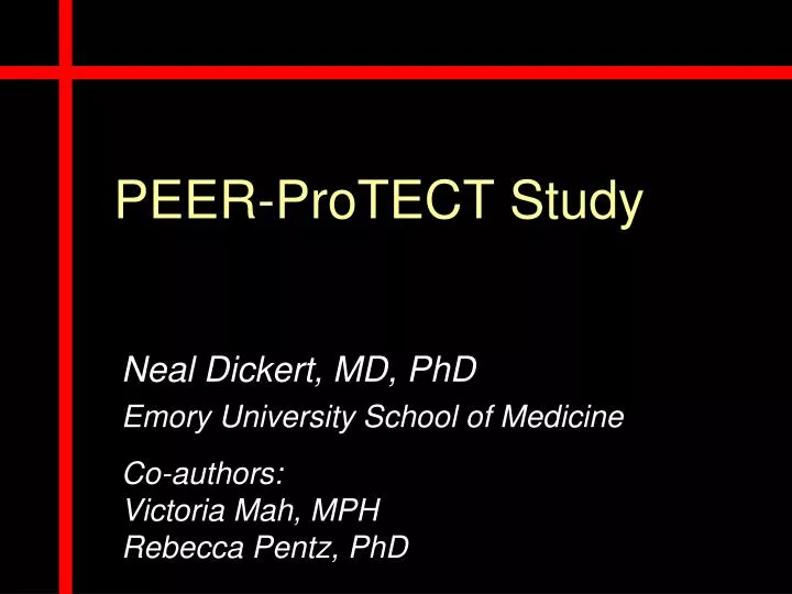 peer protect study