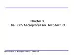 PPT - 8085 Microprocessor: PowerPoint Presentation, free download - ID ...
