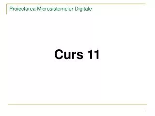 proiectarea microsistemelor digitale