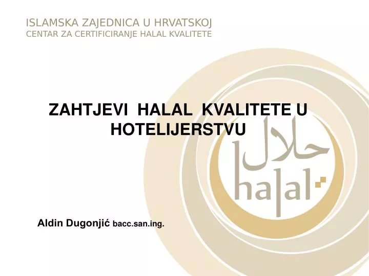 zahtjevi halal kvalitete u hotelijerstvu