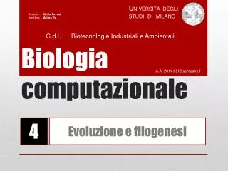 biologia computazionale
