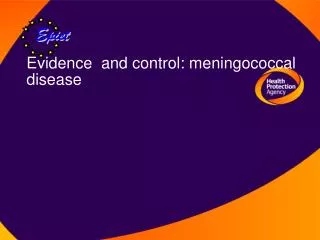 evidence and control meningococcal disease