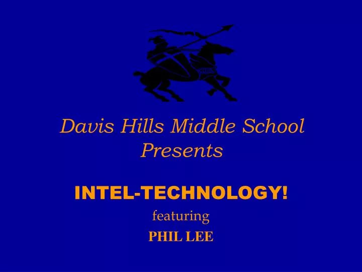davis hills middle school presents