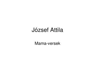 j zsef attila
