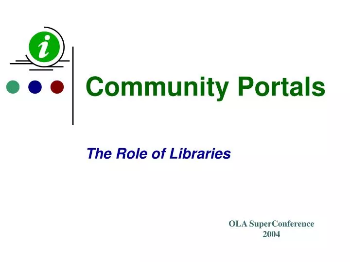 community portals