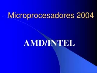 microprocesadores 2004