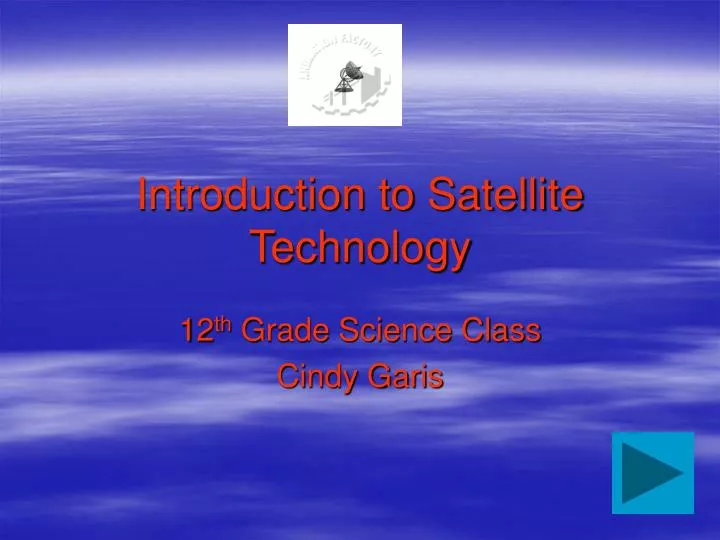 introduction to satellite technology