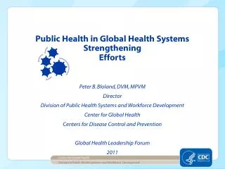 Division of Public Health Systems and Workforce Development