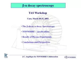 b -n decay spectroscopy