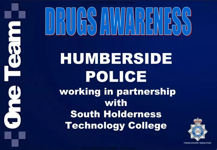 humberside police working in partnership with south holderness technology college