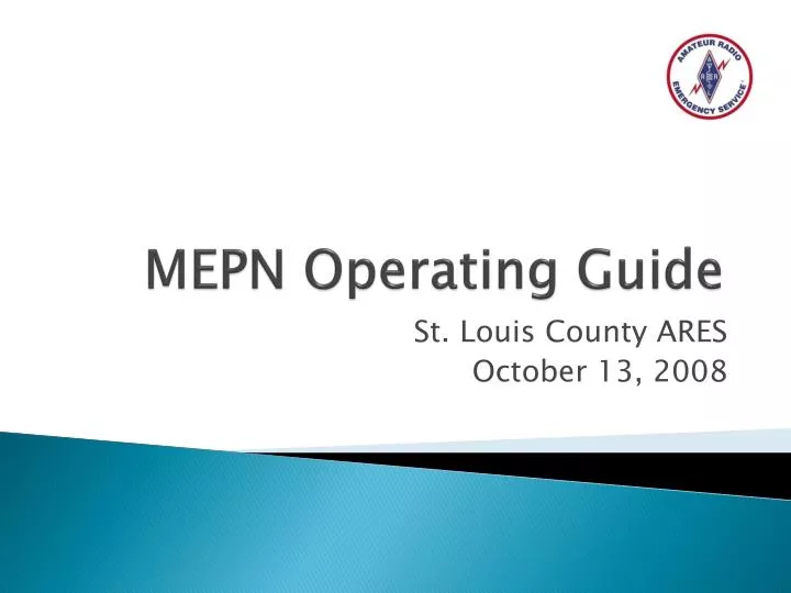 mepn operating guide