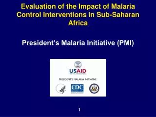Evaluation of the Impact of Malaria Control Interventions in Sub-Saharan Africa