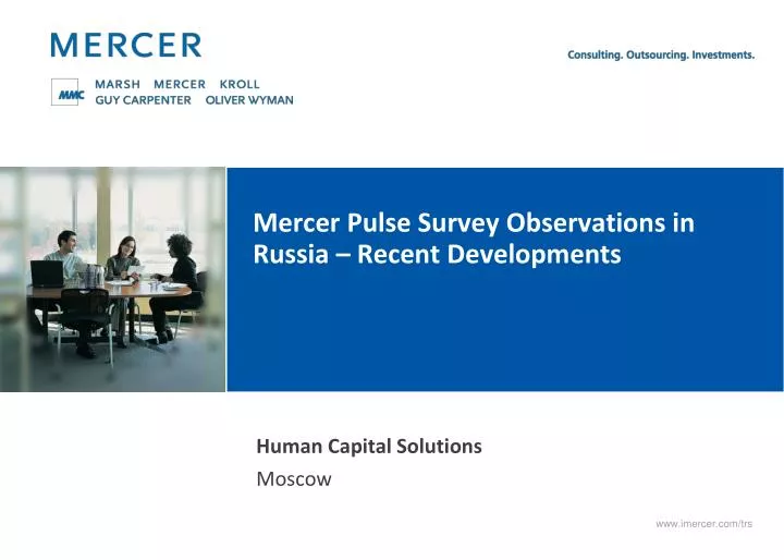 mercer pulse survey observations in russia recent developments
