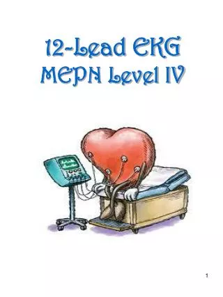 12-Lead EKG MEPN Level IV
