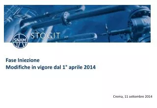 fase iniezione modifiche in vigore dal 1 aprile 2014
