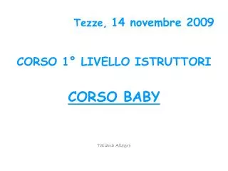 tezze 14 novembre 2009