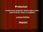 Proiectul: - slide 1