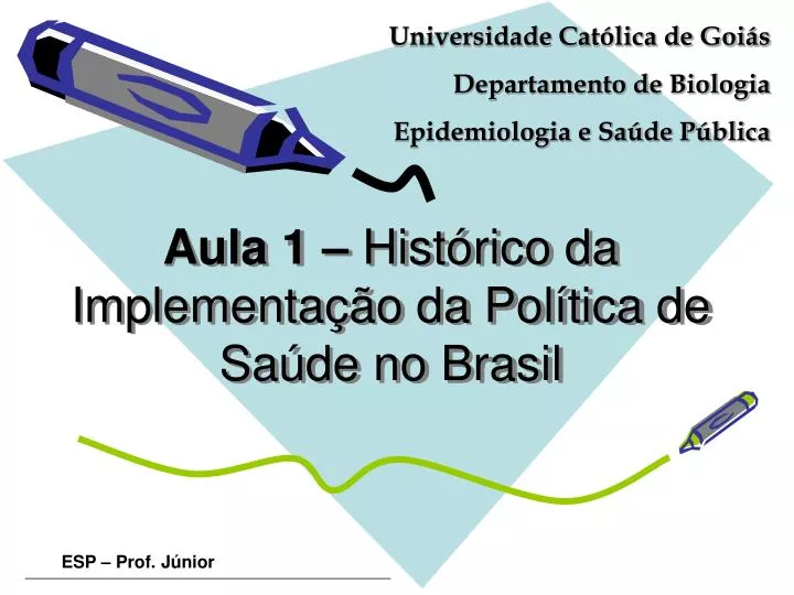 aula 1 hist rico da implementa o da pol tica de sa de no brasil