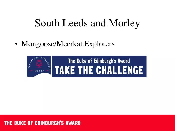 south leeds and morley