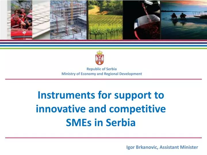 i nstruments for support to innovative and competitive smes in serbia