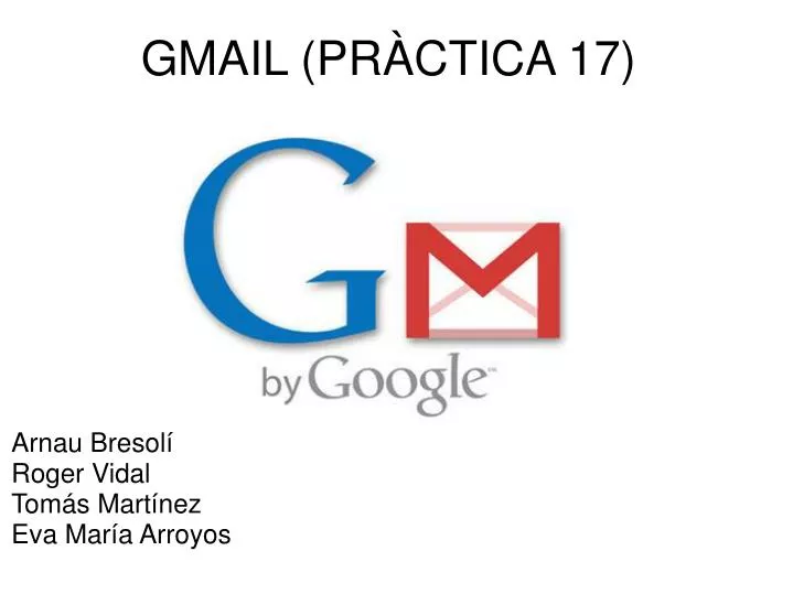 gmail pr ctica 17