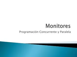 monitores