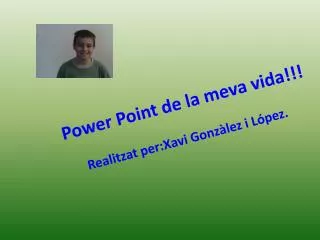 power point de la meva vida