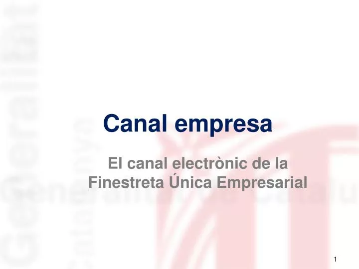 canal empresa