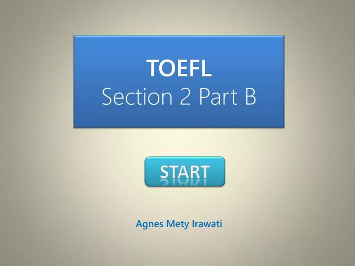 toefl section 2 part b