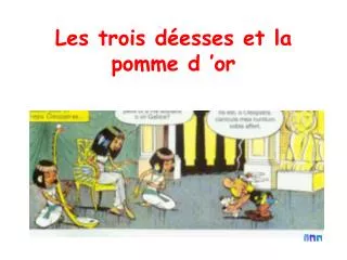les trois d esses et la pomme d or