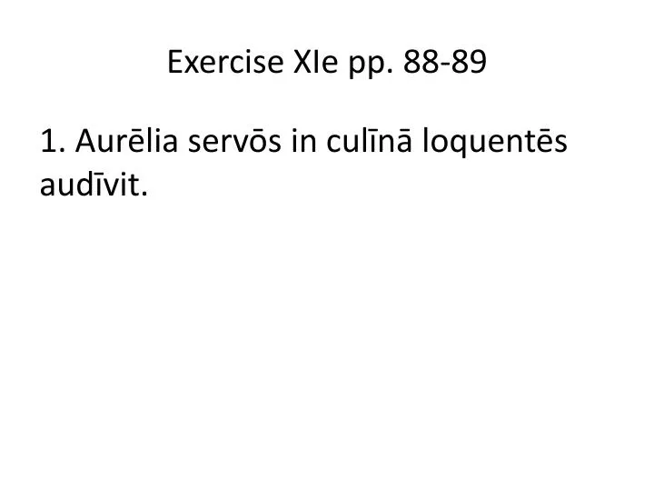 exercise xie pp 88 89