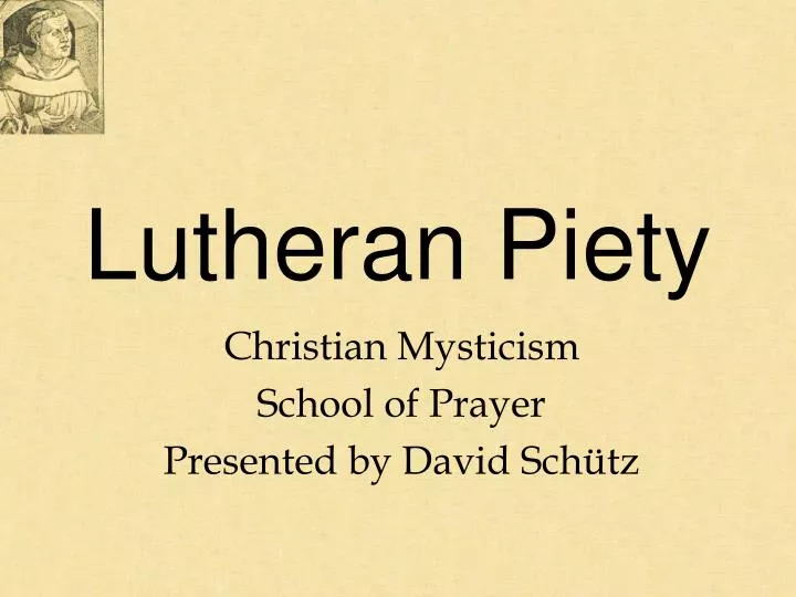 lutheran piety