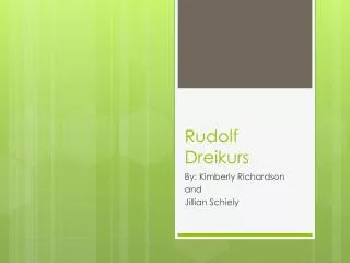 Rudolf Dreikurs