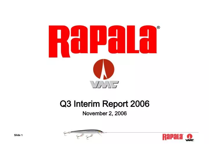 q3 interim report 2006 november 2 2006