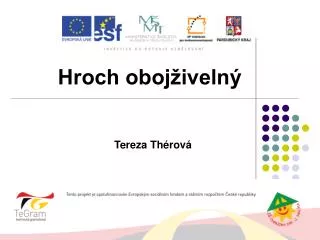 hroch oboj iveln