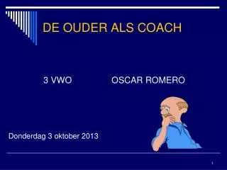 de ouder als coach