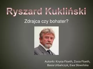 ryszard kukli ski
