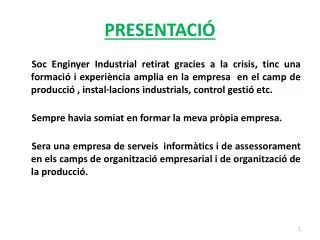 presentaci