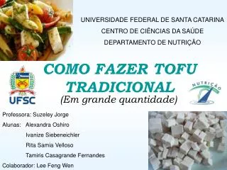 como fazer tofu tradicional