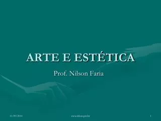 arte e est tica