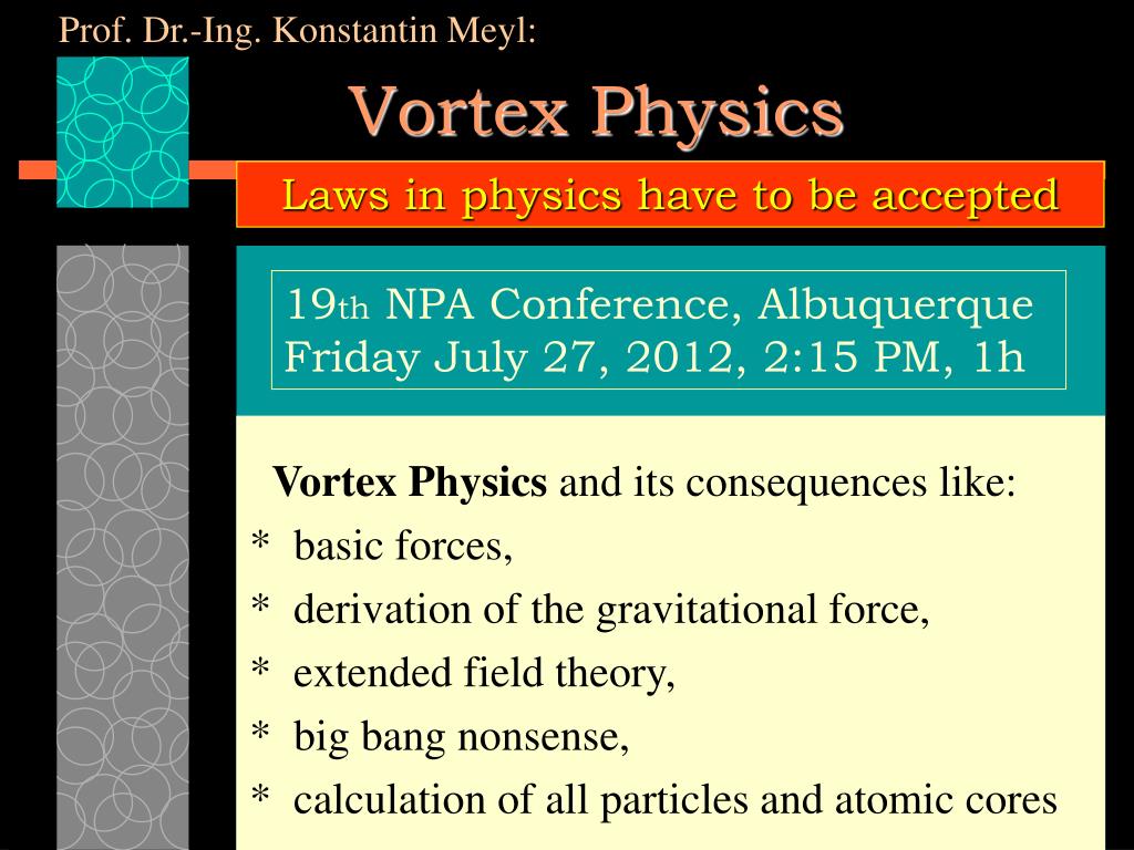 PPT - Vortex Physics PowerPoint Presentation, free download - ID:4266716