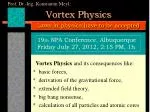 Vortex Physics - slide 1