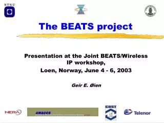 The BEATS project